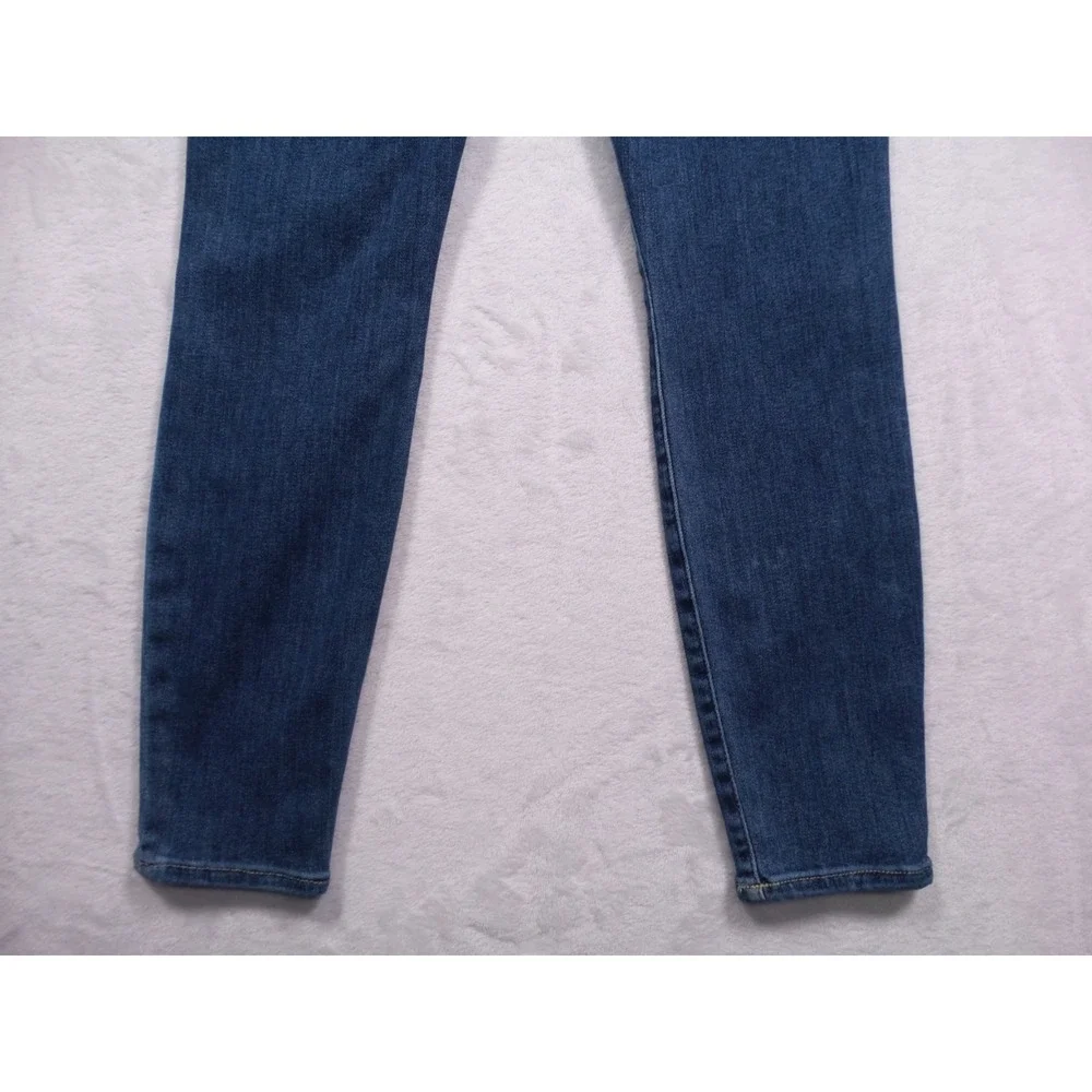 7 For All Mankind Jeans Womens Size 26 Blue Denim Aubrey High Waist Ankle Skinny